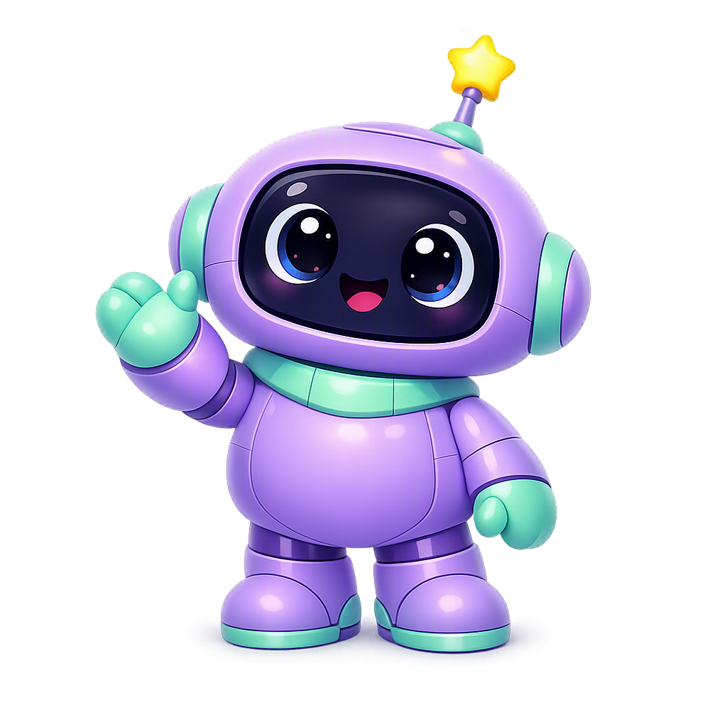 Rex learning buddy beside a glowing path of small steps