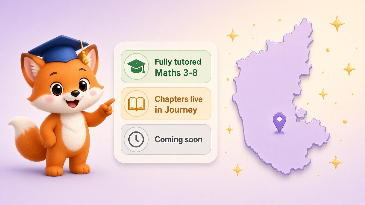 KSEAB coverage honesty: fully tutored Maths 3–8, other chapters mapped plainly